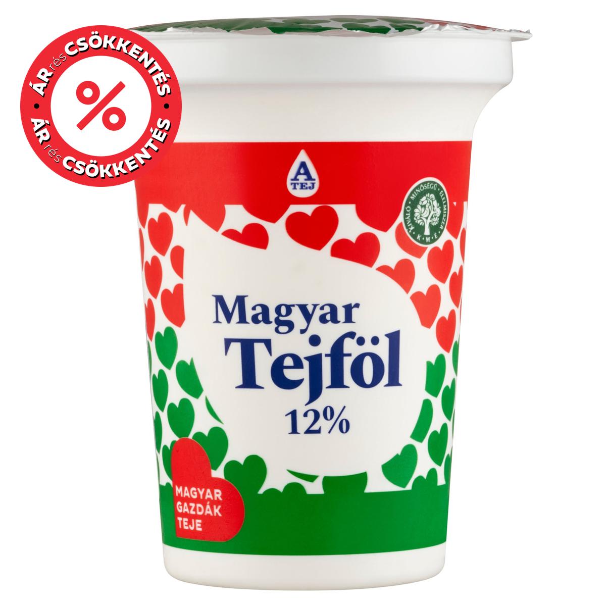 Magyar Tejföl 12%-os Félzsíros tejföl