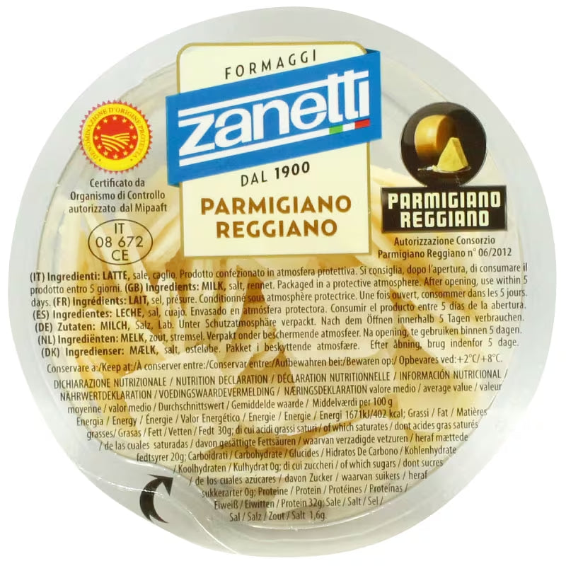 Zanetti Parmigiano Reggiano Sajtforgács