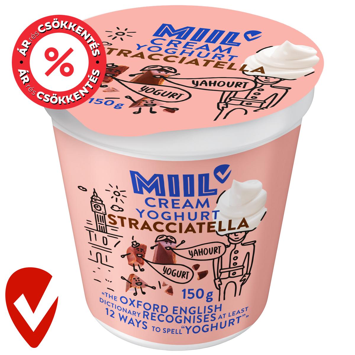 Miil Stracciatella joghurt 10%