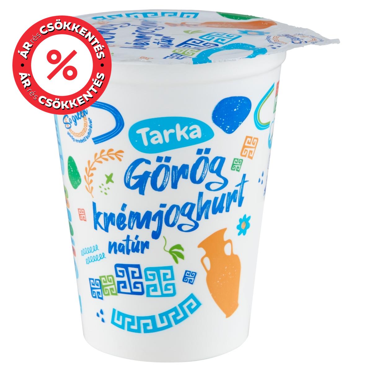 Tarka Natúr görög krémjoghurt