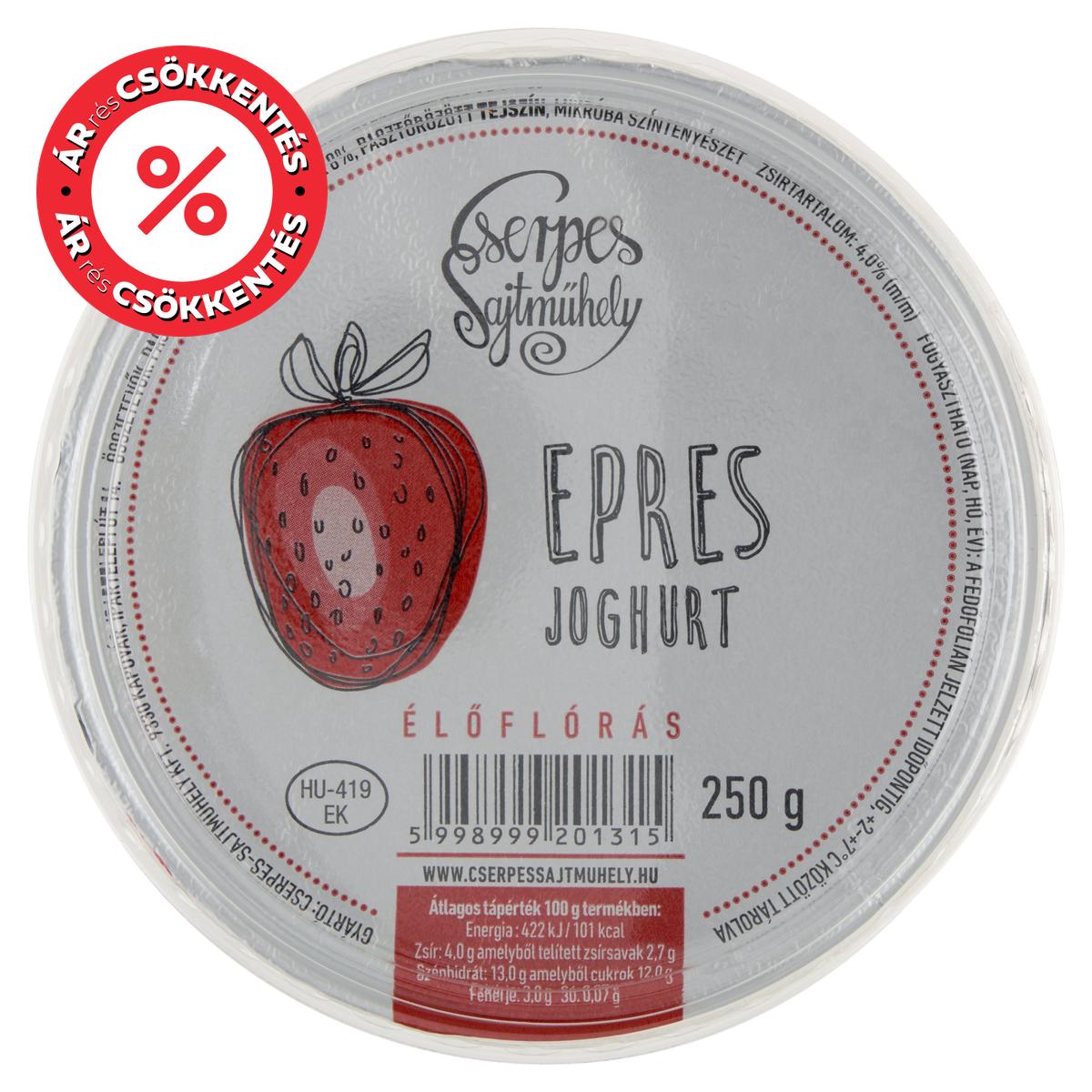 Cserpes Epres joghurt