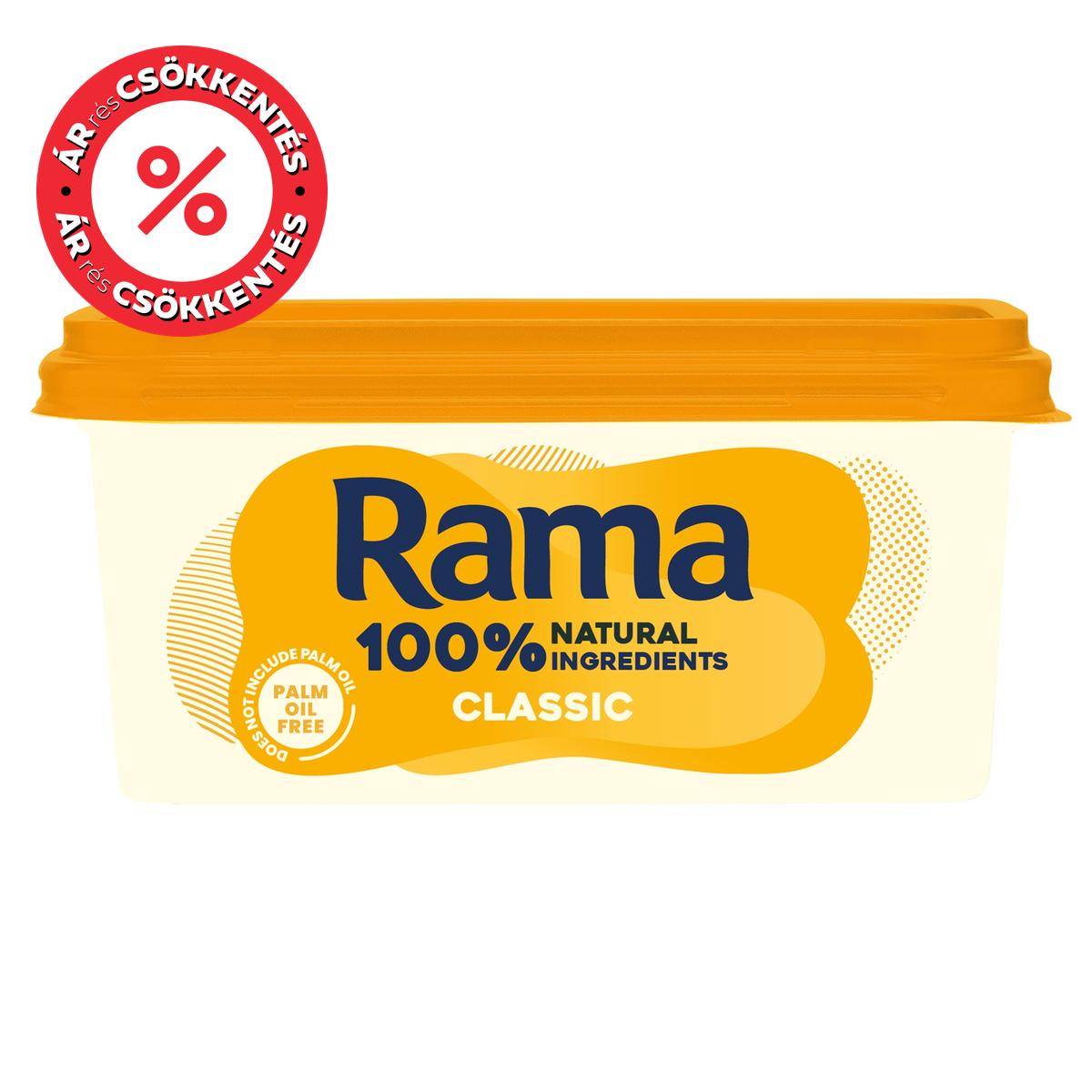 Rama Classic tégelyes margarin