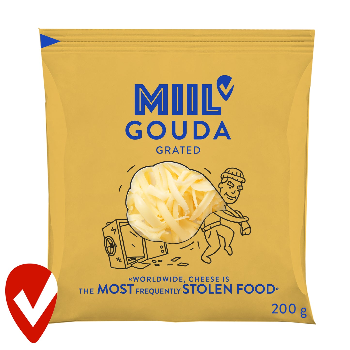 Miil Reszelt gouda sajt