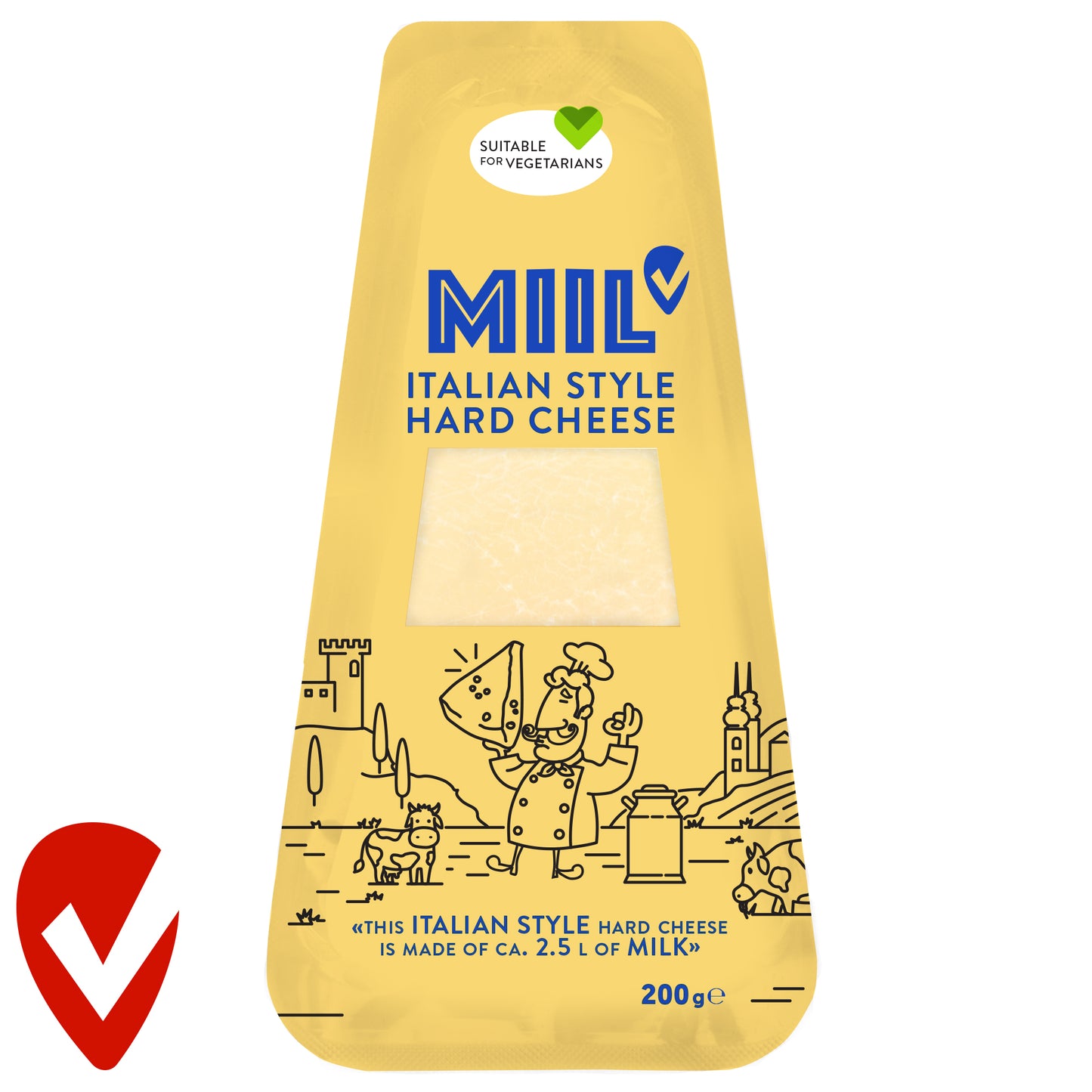 Miil Olasz kemény sajt