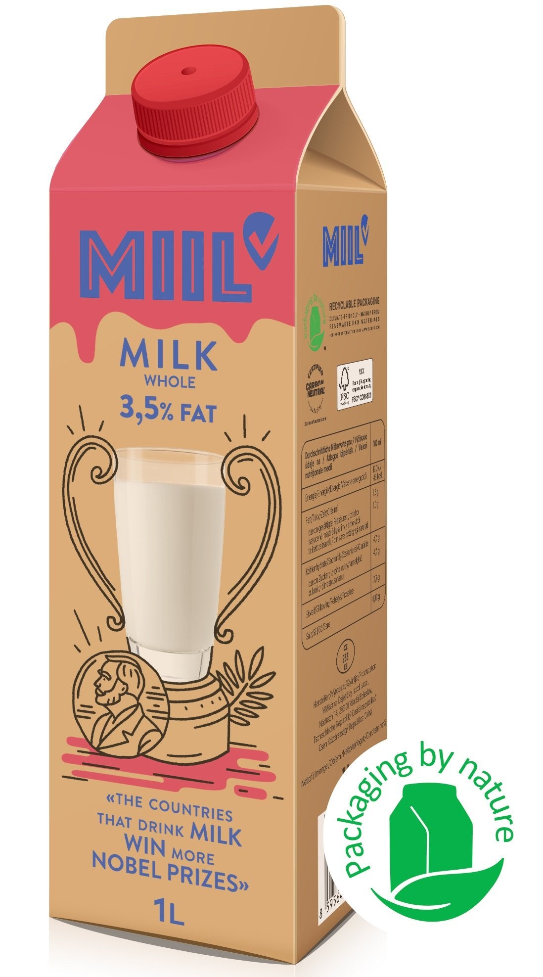 Miil Friss tej 3,5% zsírtartalommal