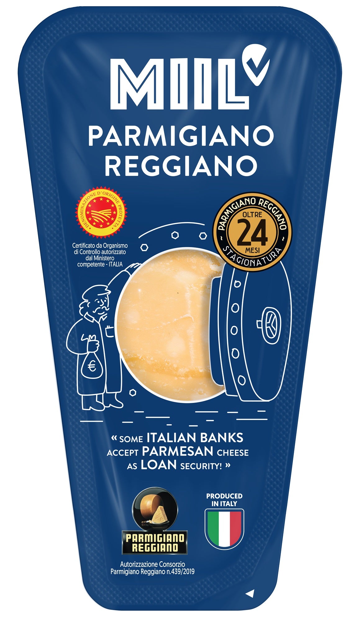 MIIL Parmigiano Reggiano DOP 24 hónapos