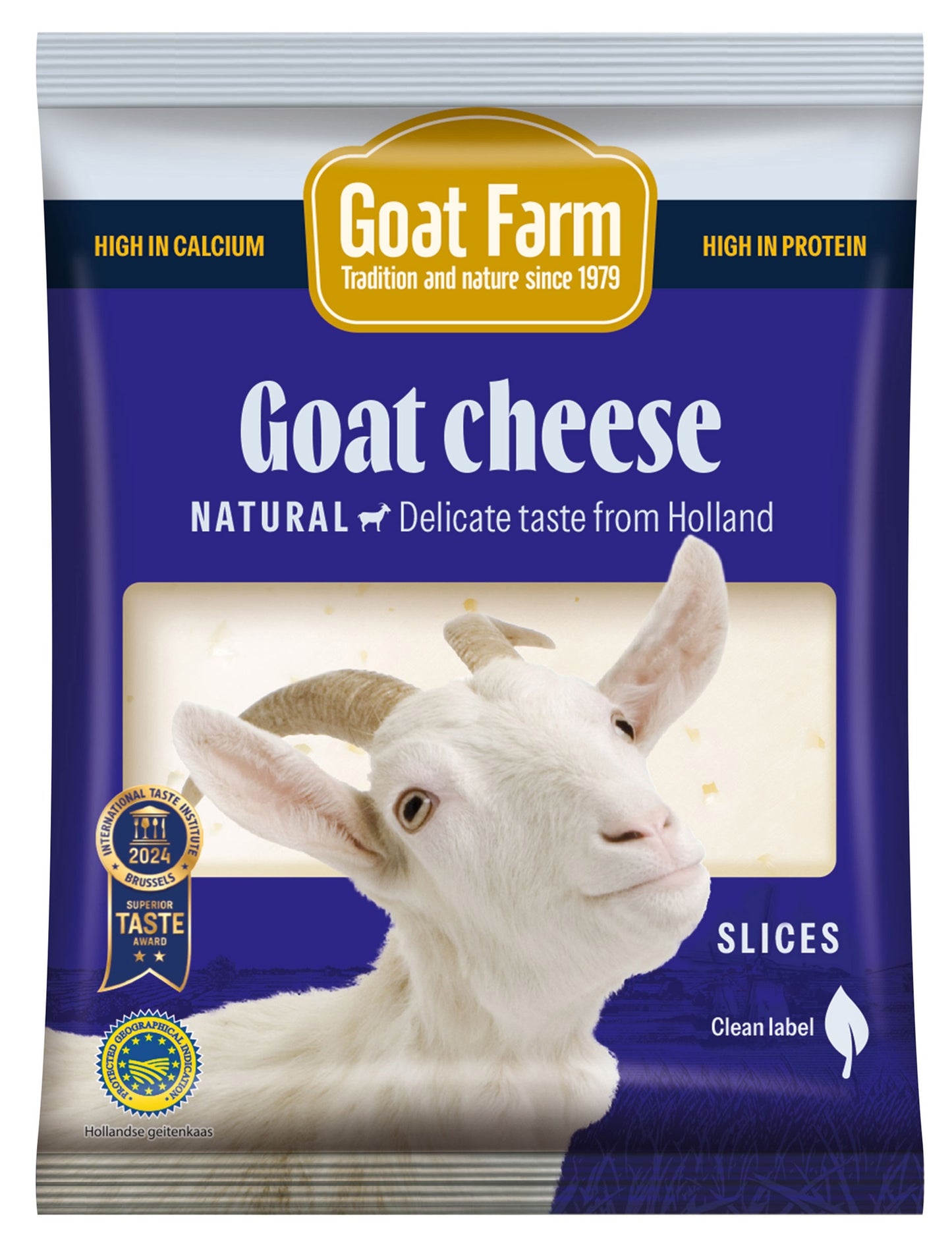 Goat Farm szeletelt félkemény holland kecskesajt