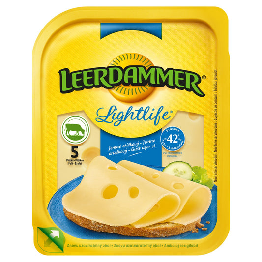 Leerdammer Lightlife Szeletelt sajt 30%