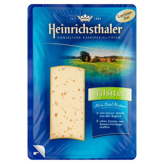 Heinrichsthaler Tilsiter Laktózmentes szeletelt sajt 45%