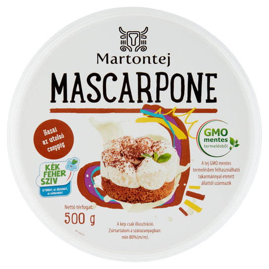 Martontej Mascarpone poharas