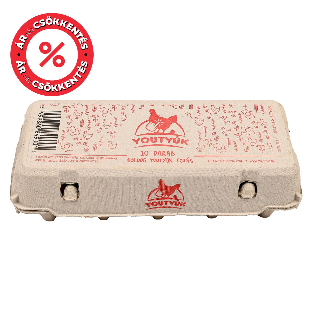 YouTyúk Szabadtartású tojás M/Lméret