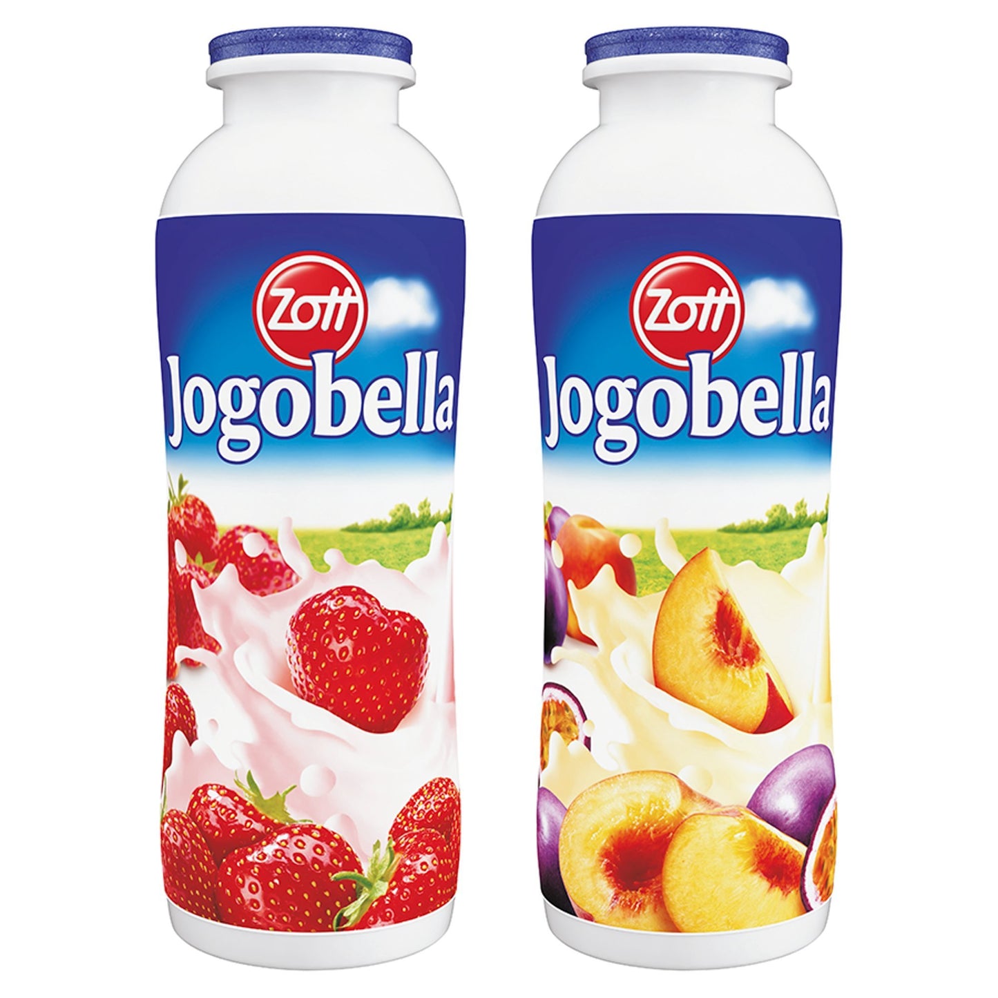 Jogobella Joghurt ital eper / őszibarack-maracuja