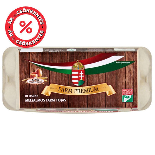 Farm Prémium Mélyalmos Tojás M