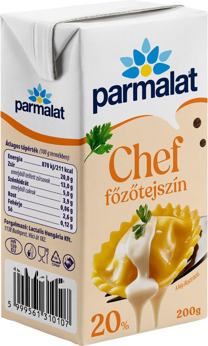 Parmalat Chef UHT Főzőtejszín 20%