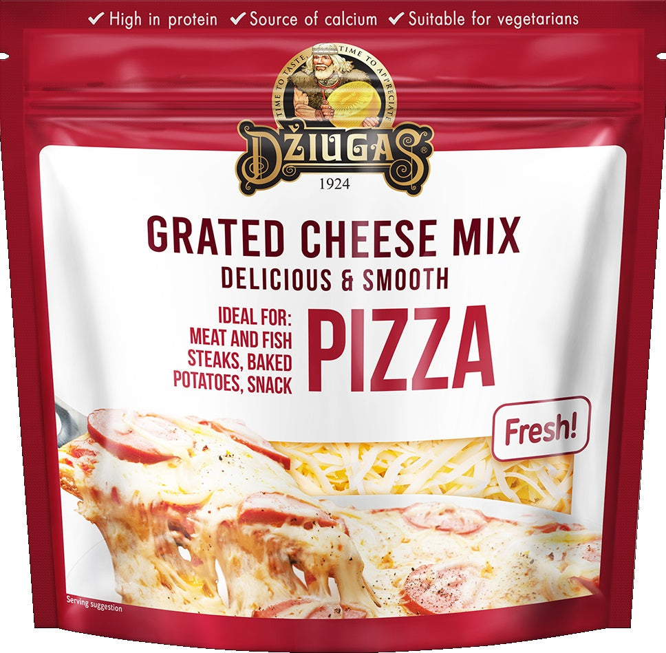Dziugas Mix Reszelt sajtkeverék pizzákhoz