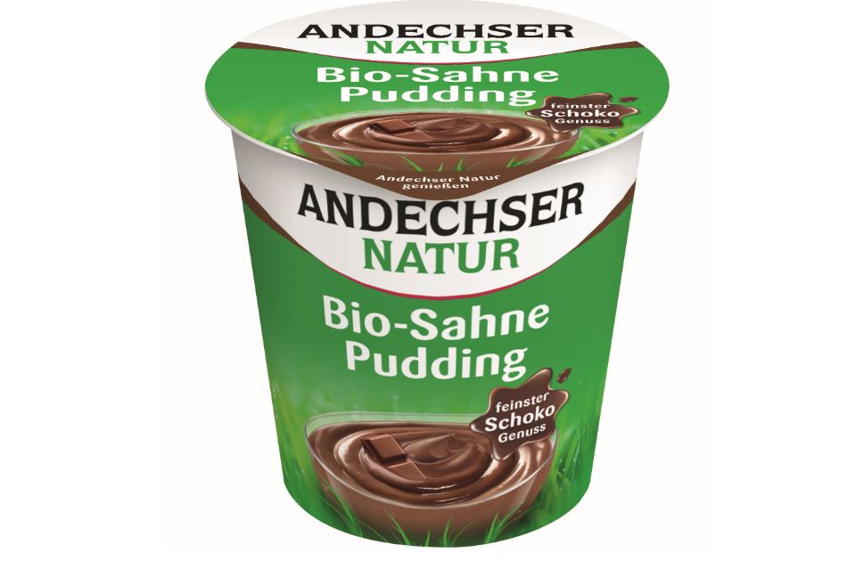 Andechser Bio csokoládés tejszínes puding 10%