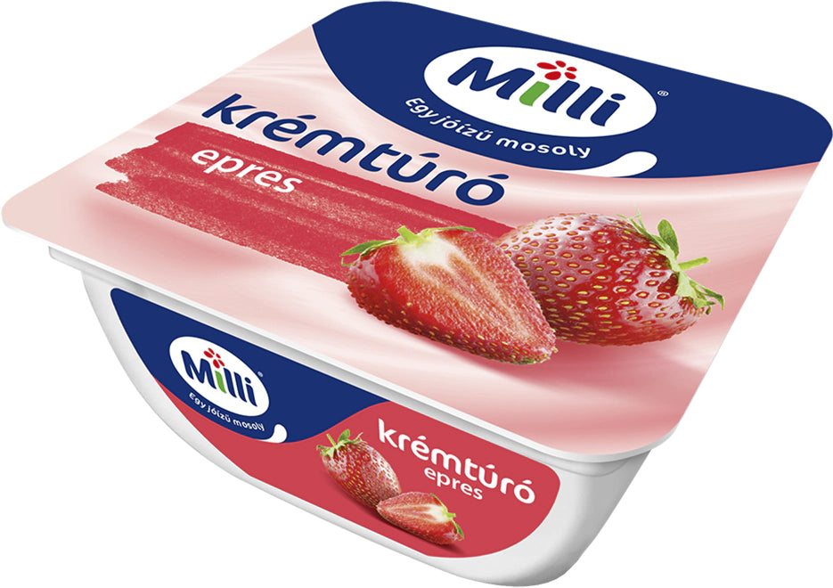 Milli epres krémtúró