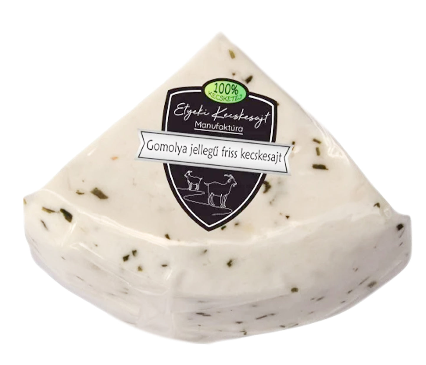 Etyeki Kecske Gomolya jellegű friss sajt fokhagymás-snidlinges izben