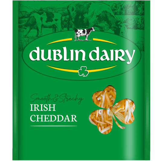 Dublin Dairy Cheddar White & Cheddar Red Mix reszelt sajt